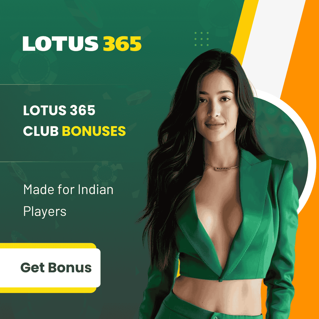 Lotus 365 Club Bonuses Made for Indian Players